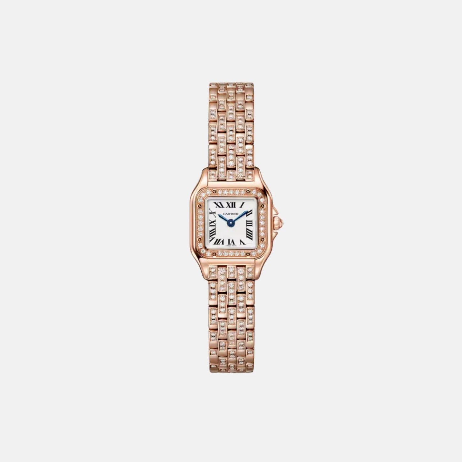Cartier Panthere Mini Model Rose Gold Diamond Set WJPN0063