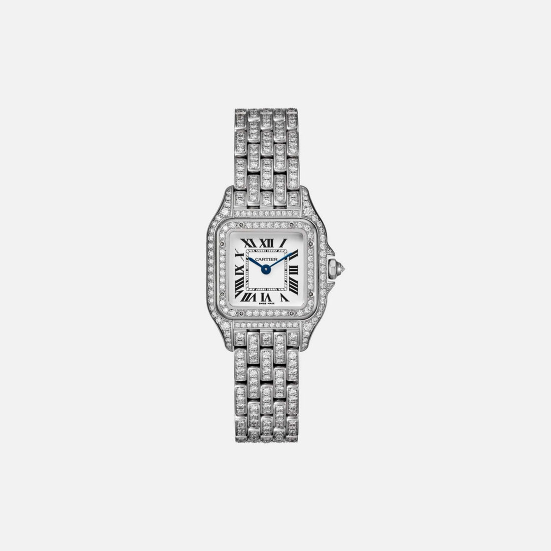 Cartier Panthere Small Model in Rhodium White Gold Diamond HPI01720