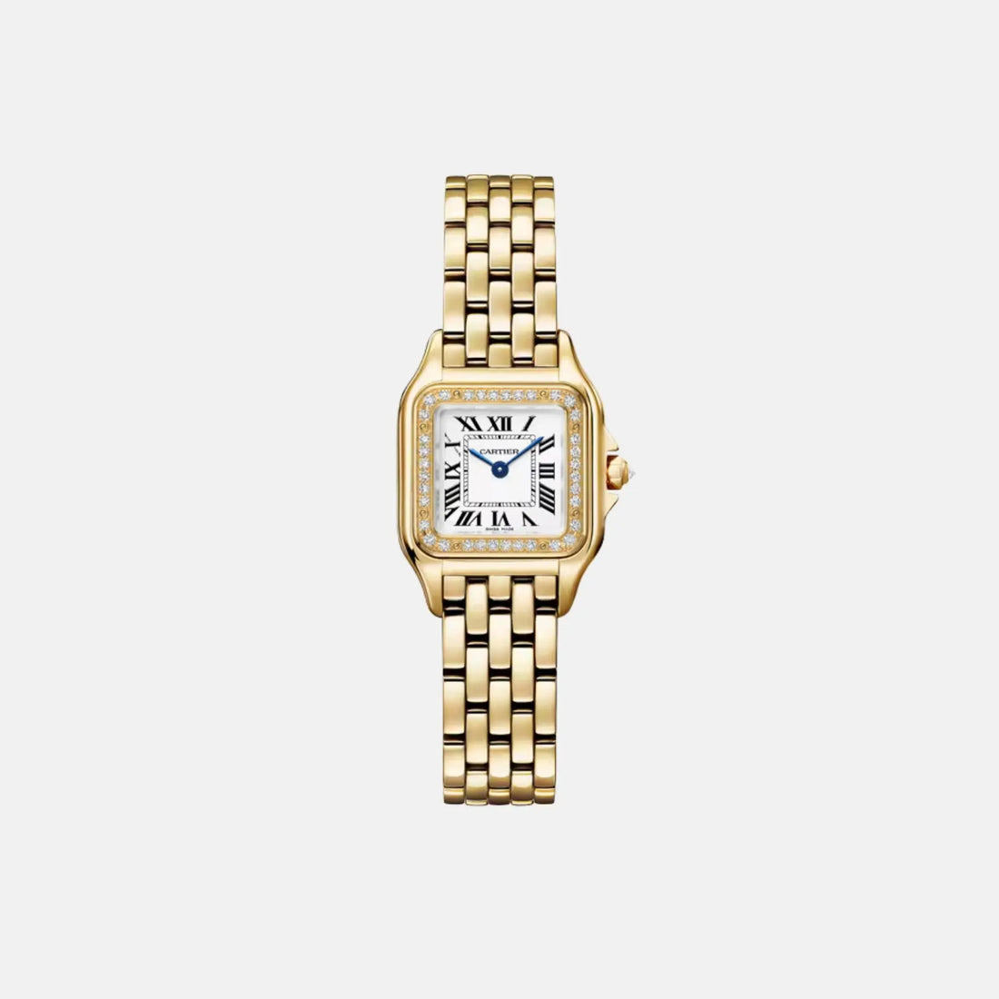 Cartier Panthere Small Model Yellow Gold Diamond Set WJPN0048, Front