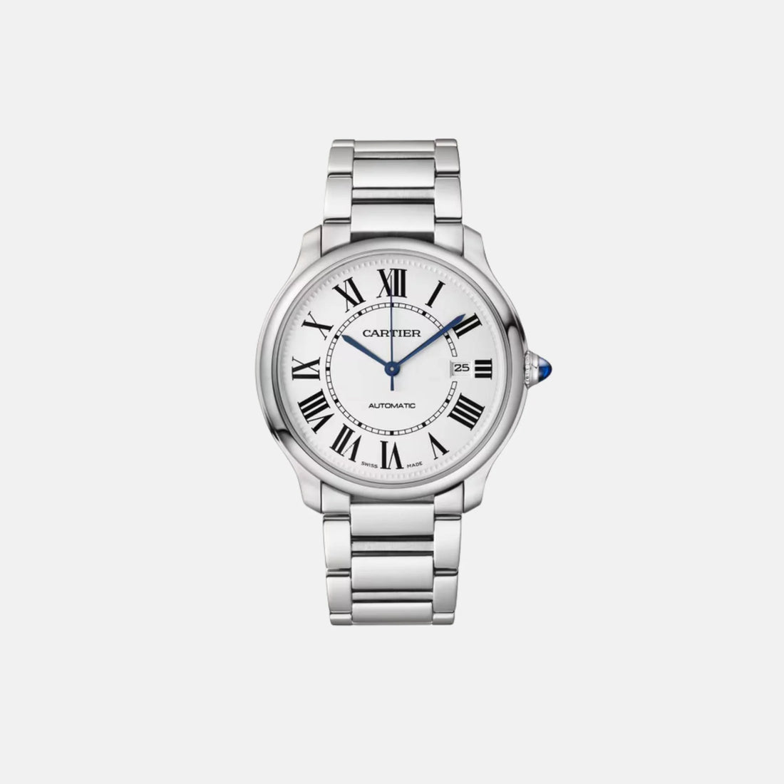 Cartier Ronde Must 40mm Steel Automatic WSRN0035, Front