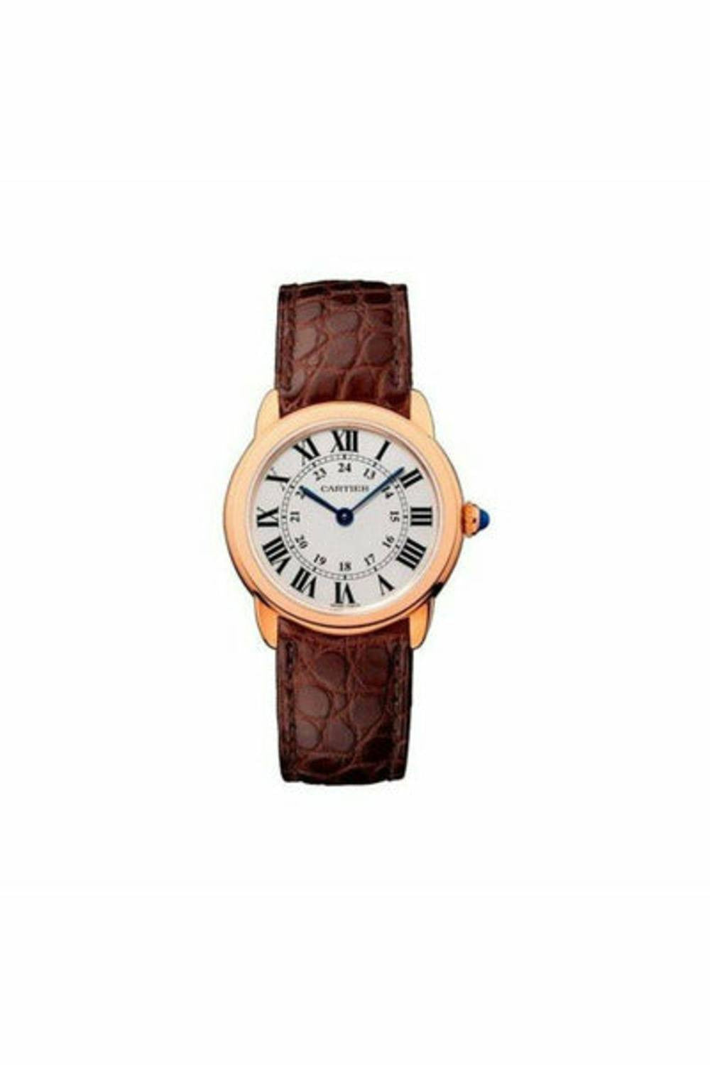 Ronde Solo 18Kt Rose Gold 29Mm Ladies Watch