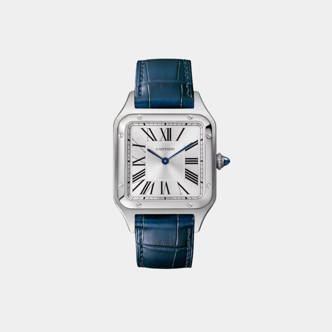Cartier Santos-Dumont 38Mm X 27.5Mm Stainless Steel Men&