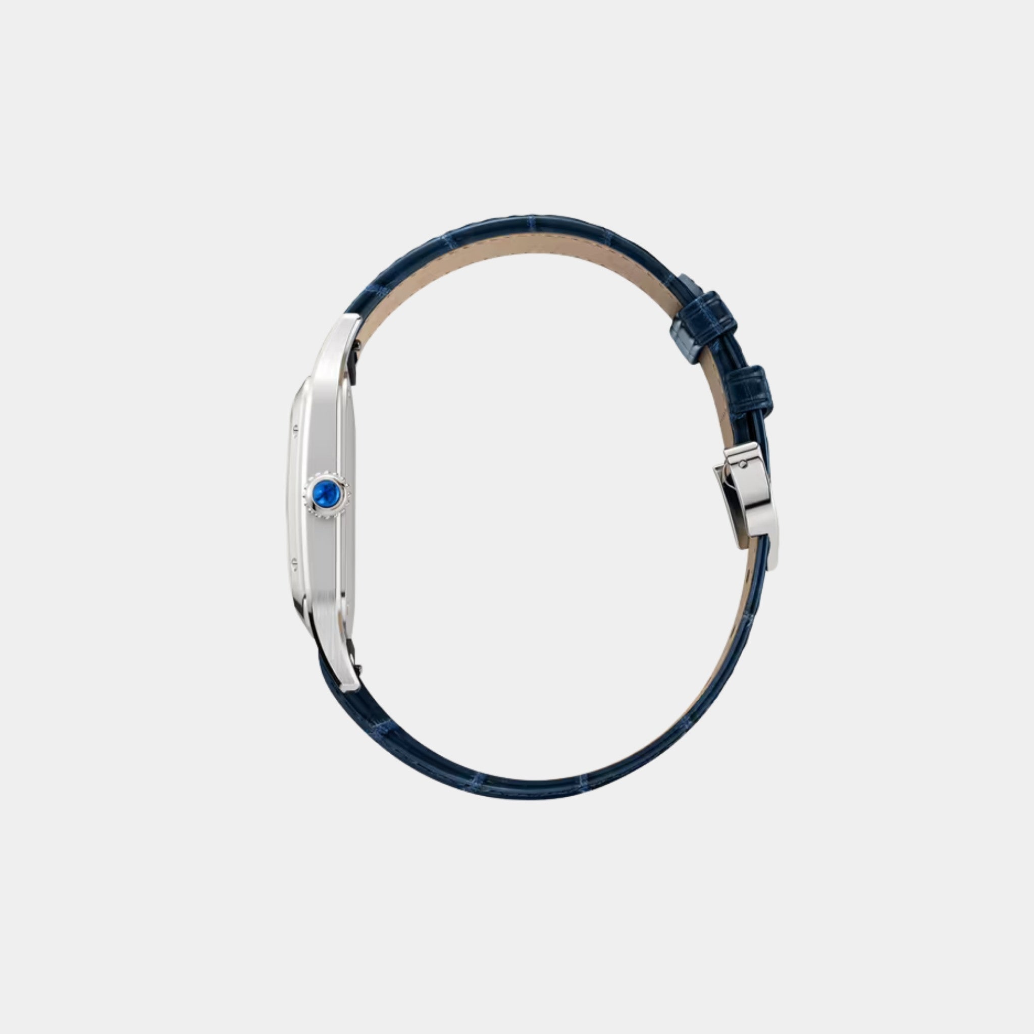 Cartier Santos-Dumont 38Mm X 27.5Mm Stainless Steel Men&