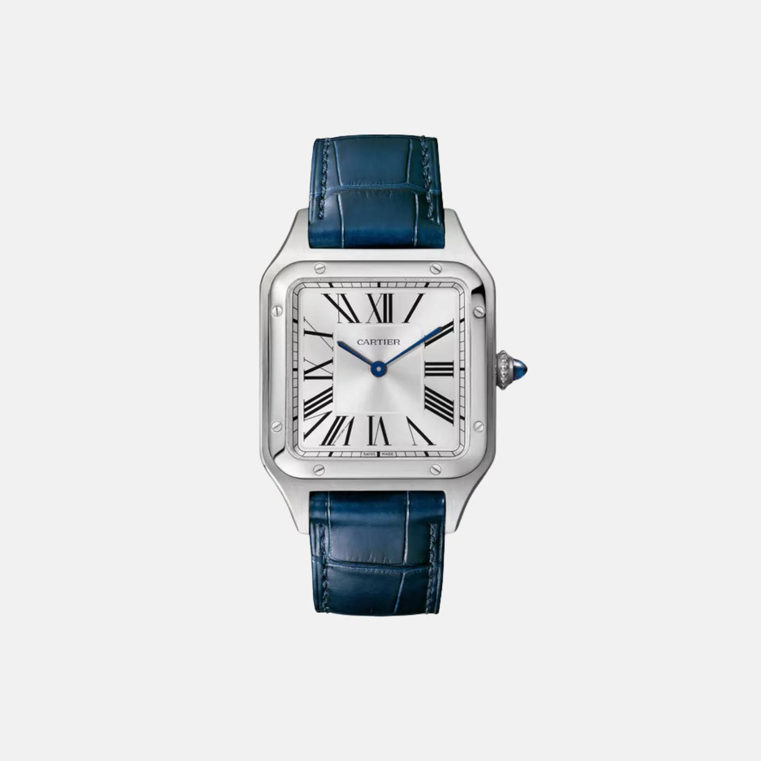 Cartier Santos Dumont Large Model Steel Quartz WSSA0085