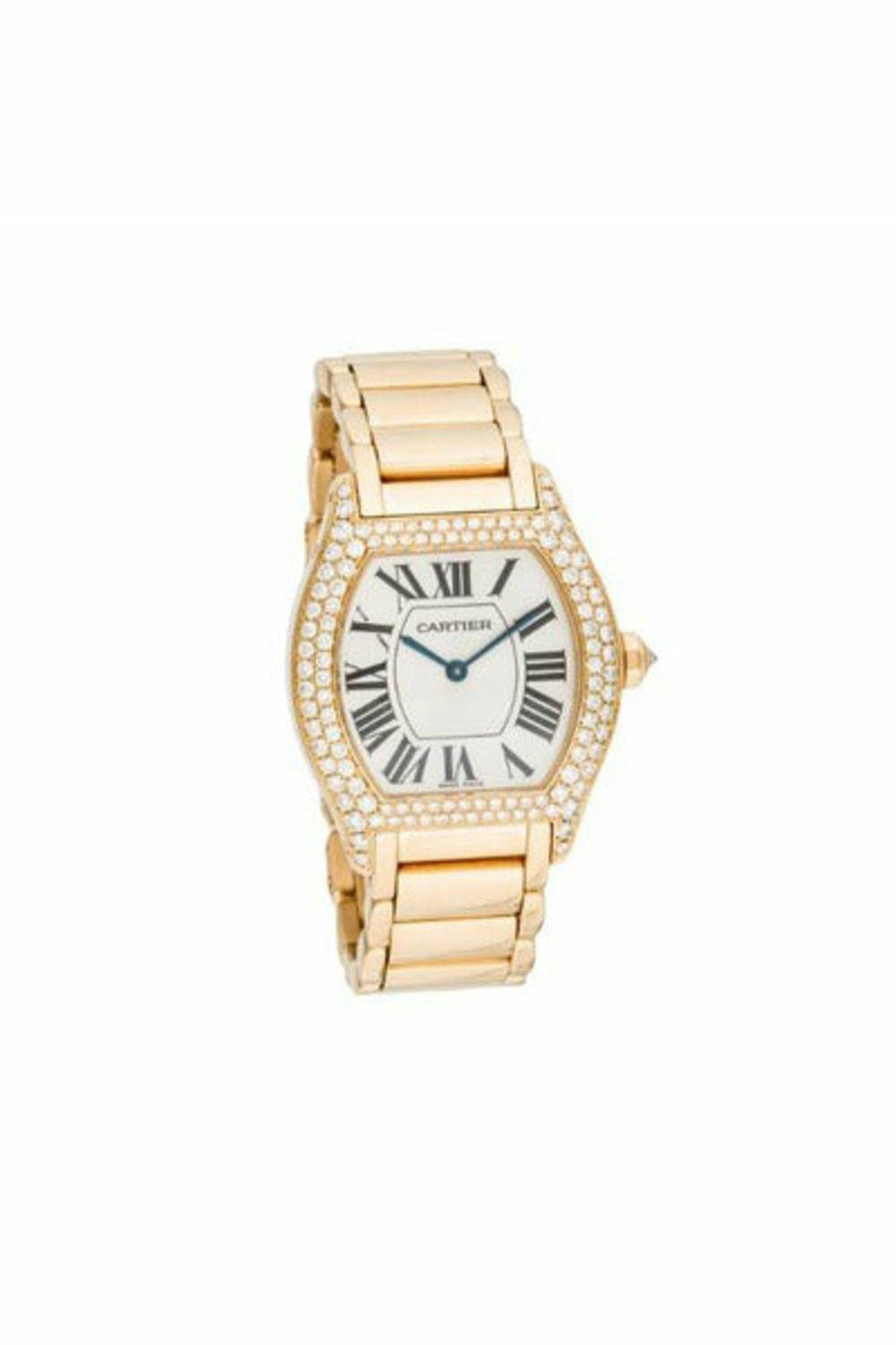 Tortue 28.5Mm 18Kt Yellow Gold Ladies Watch