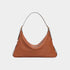 Celine Large Romy In Supple Calfskin Handbag, Tan, Front View