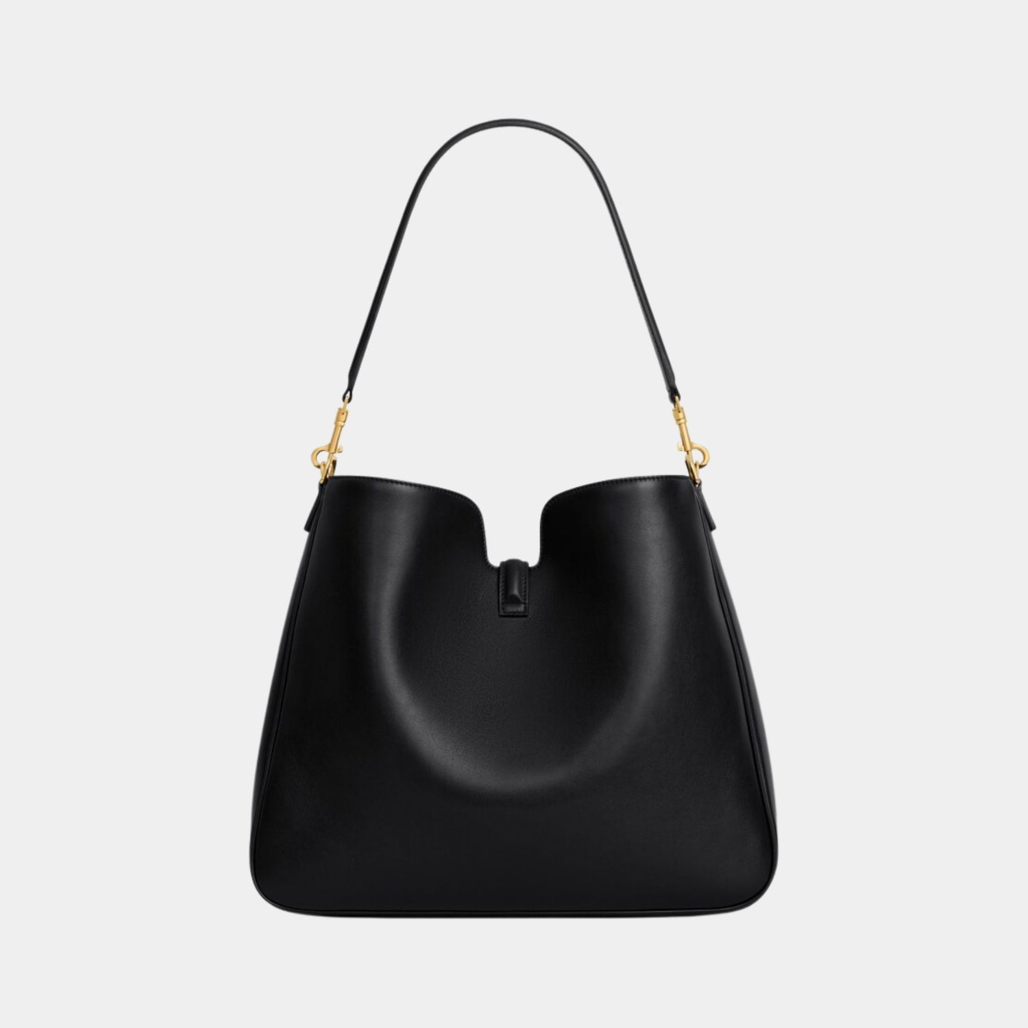 Celine Medium Camille 16 Soft Bag in Smooth Calfskin, Black, Back