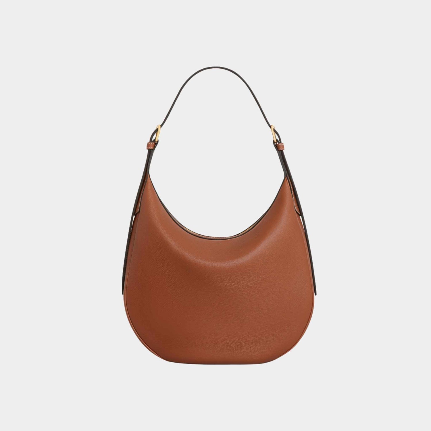 Celine Medium Heloïse Bag Cuir Triomphe In Supple Calfskin, Tan, Back View