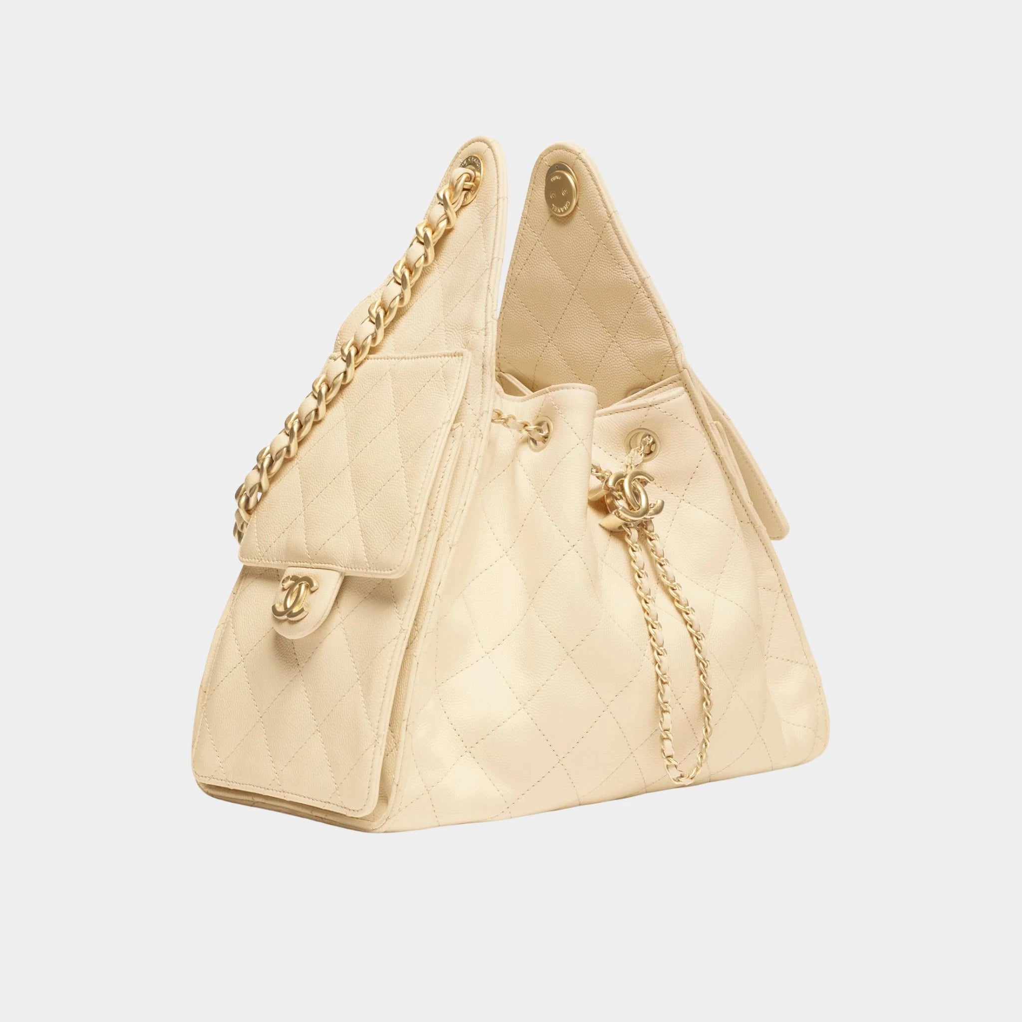 Chanel 25 Small Handbag Calfskin &amp; Gold-Tone Metal
