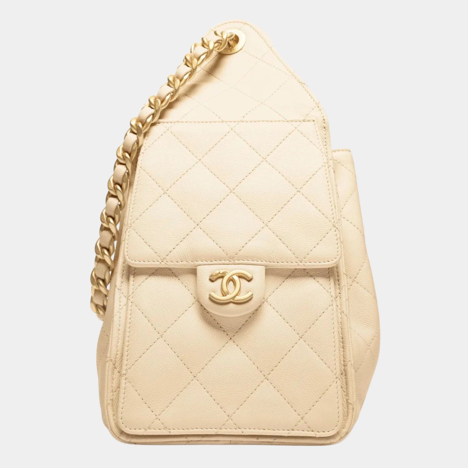 Chanel 25 Small Handbag Calfskin &amp; Gold-Tone Metal