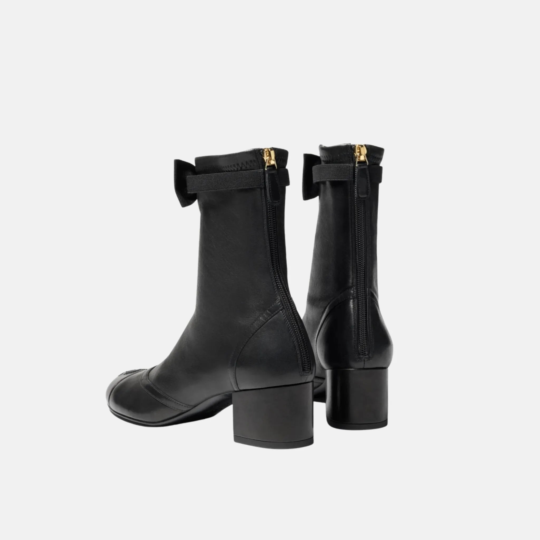 Chanel Ankle Boots in Stretch Lambskin, Back
