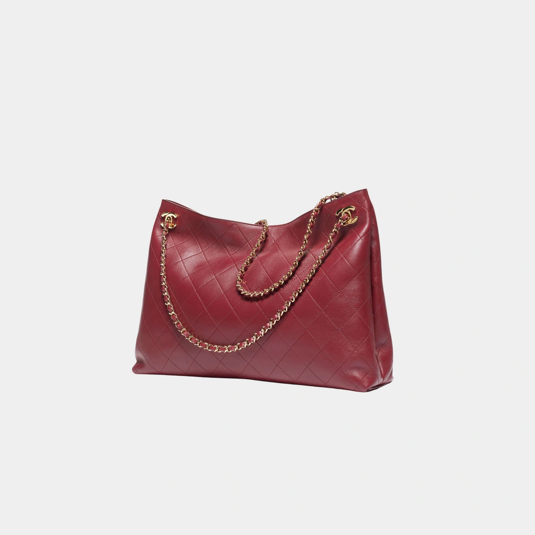 Chanel Basket Lamb & Gold-Plated Metal