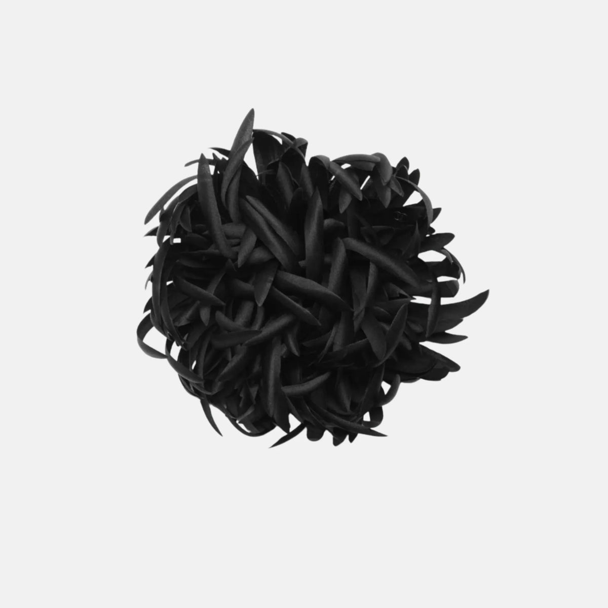 Chanel Camellia in Silk, Black