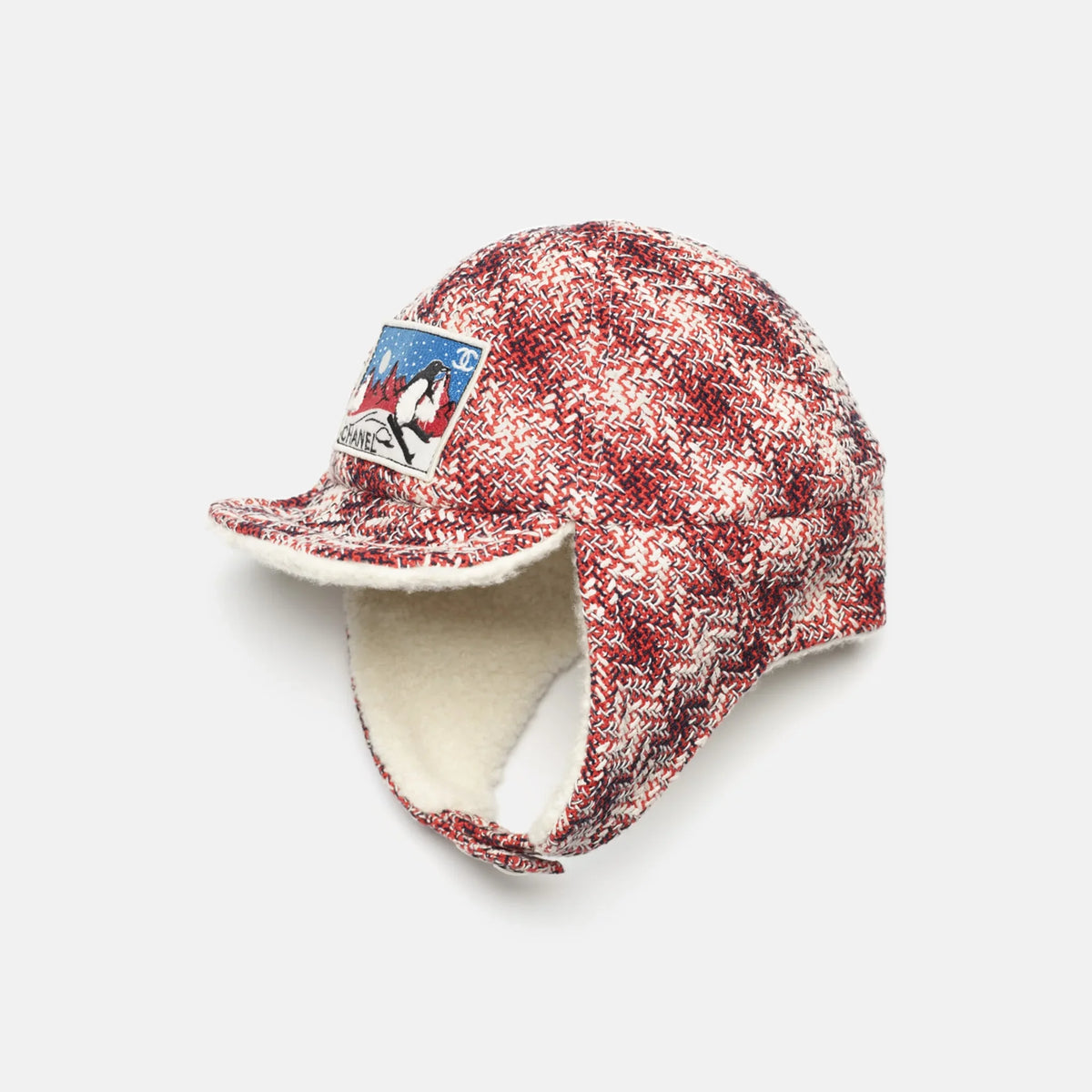Chapka Cotton & Cashmere Red, Ecru & Multicolour — Default Title
