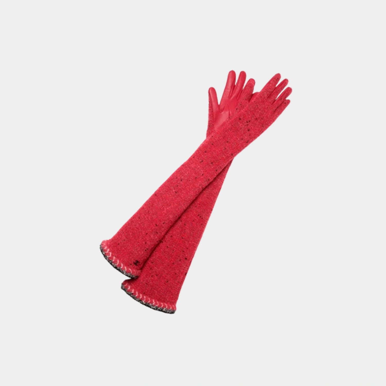 Gloves Tweed &amp; Lambskin, front