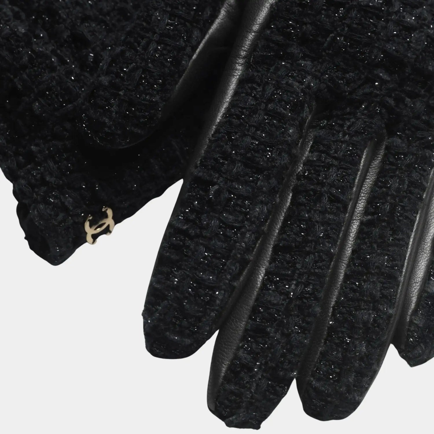 Hand Gloves Tweed &amp; Lambskin