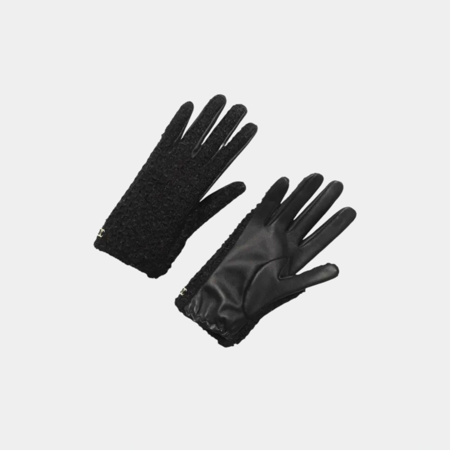 Hand Gloves Tweed &amp; Lambskin