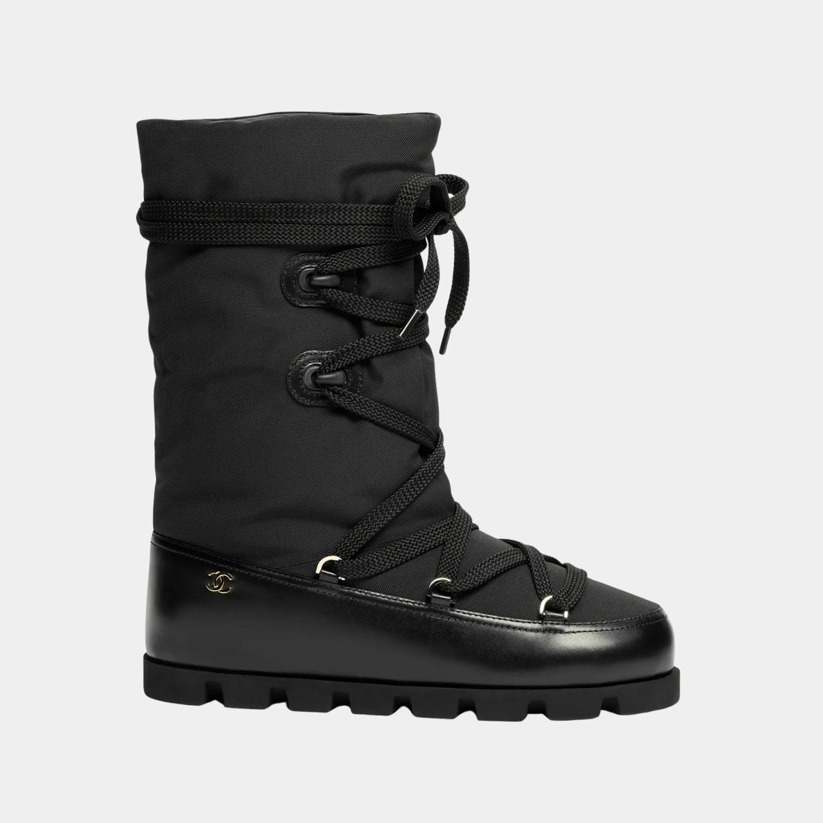 High Boots Lambskin — Black