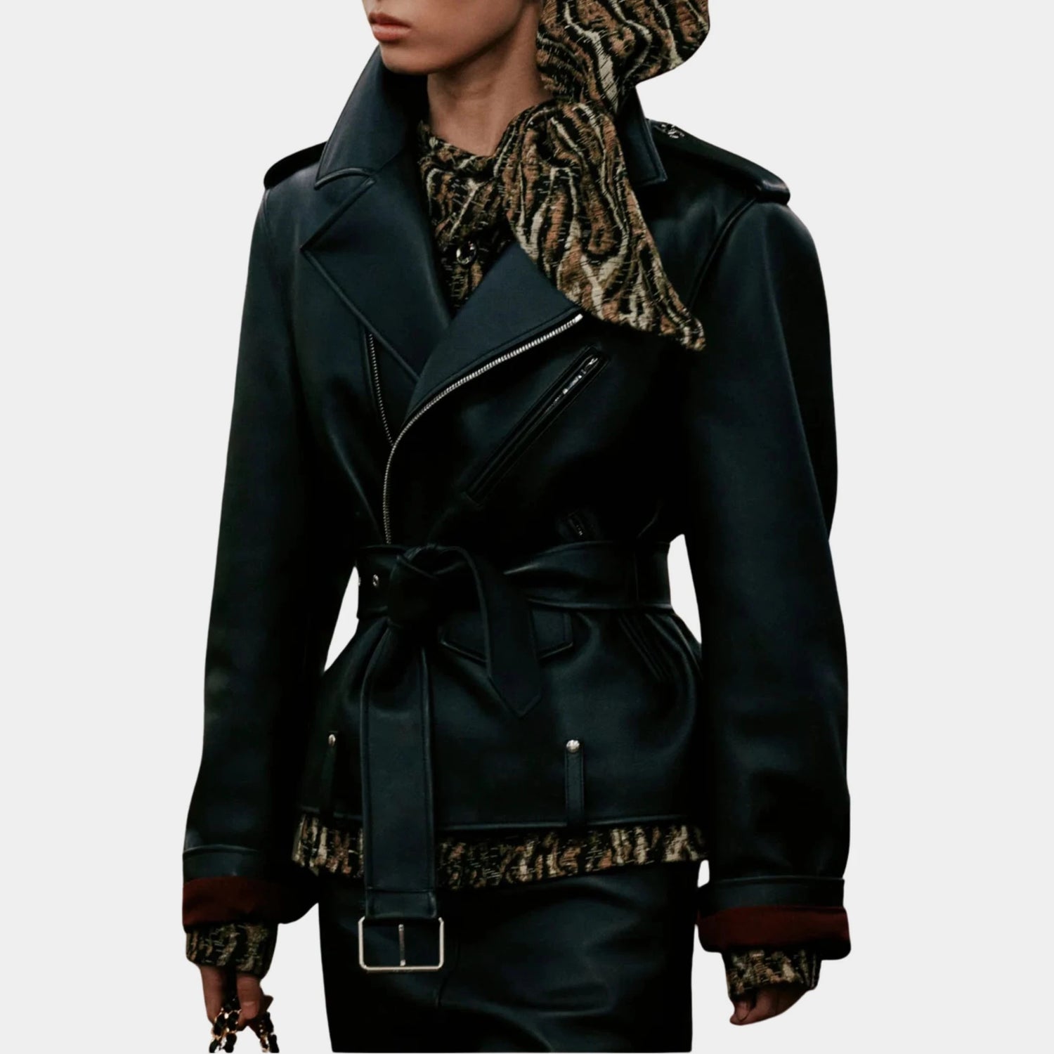 Chanel Jacket Calfskin Black