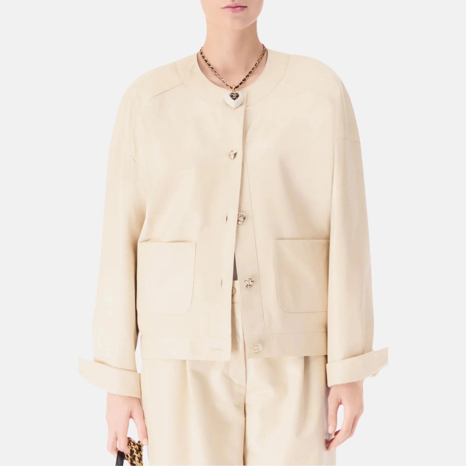 Chanel Jacket in Lambskin, Close