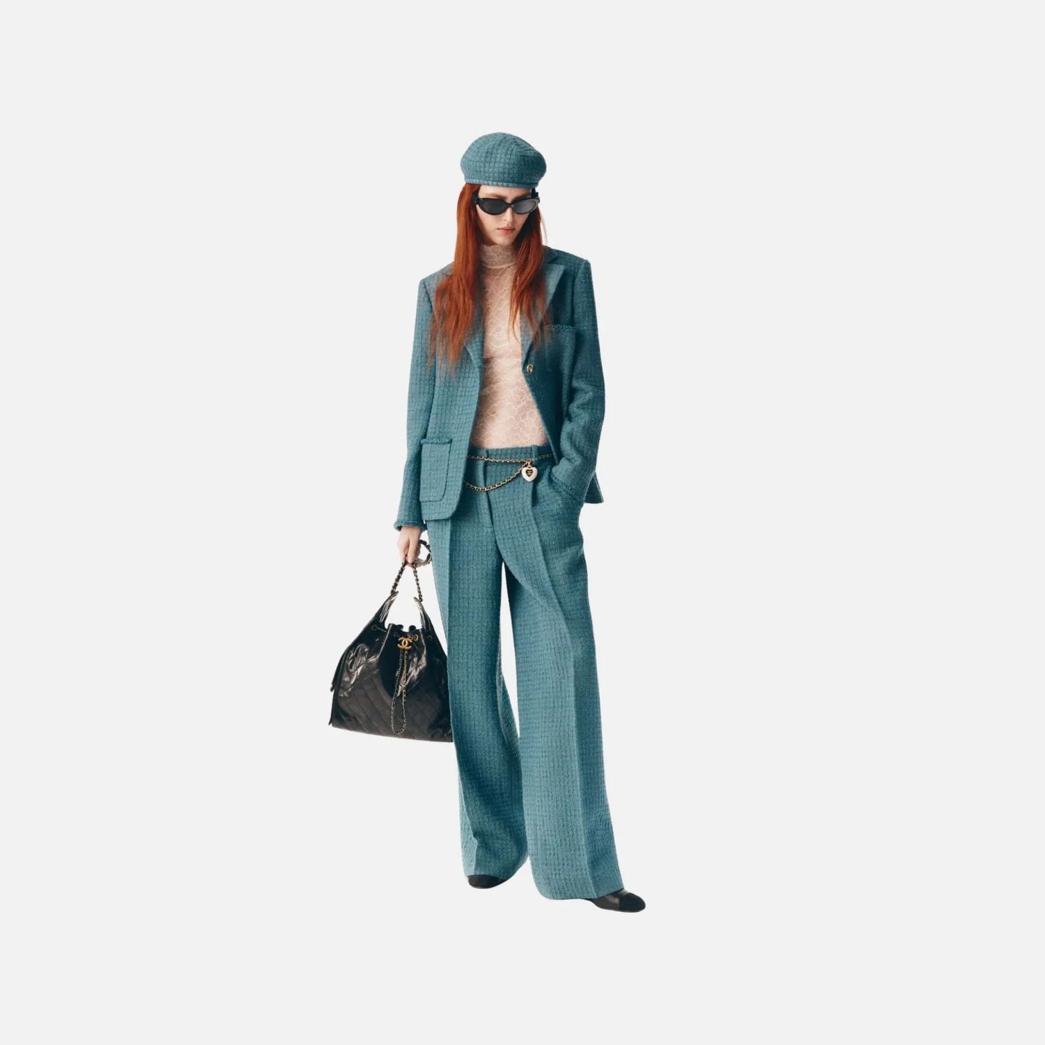 Chanel Jacket in Wool Tweed, Front