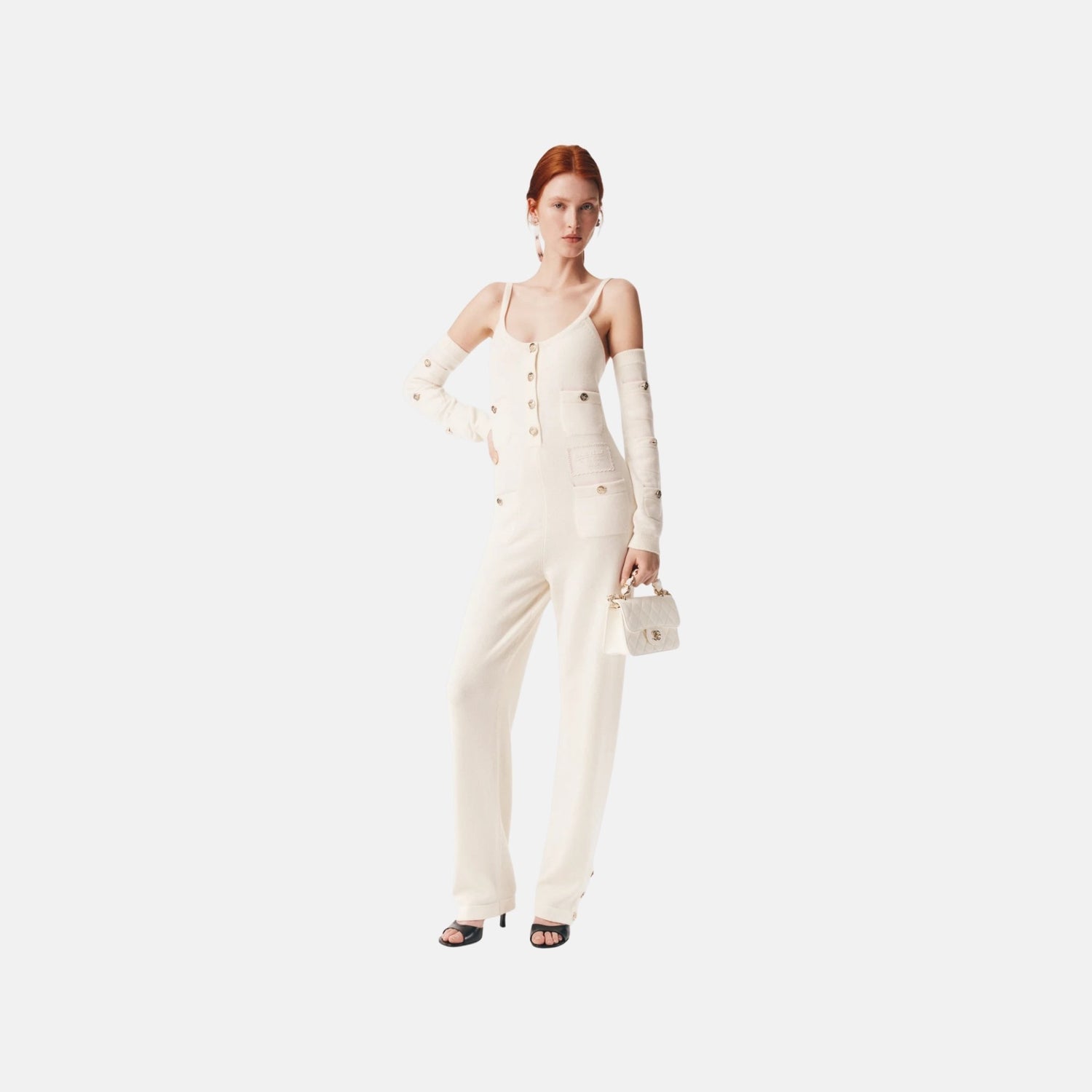 Chanel Jumpsuit in Cashmere, Front