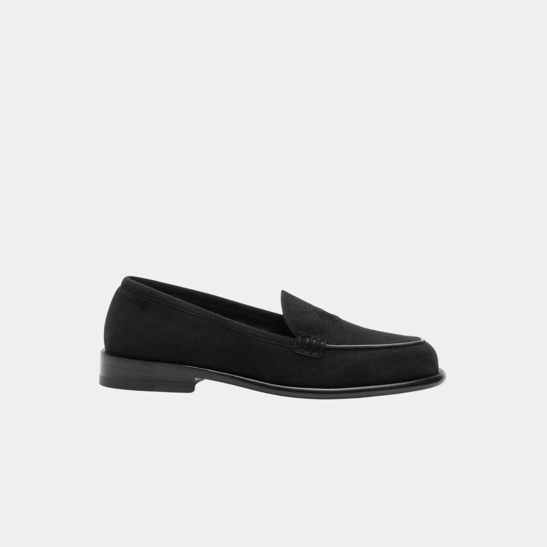 Loafers Suede Kidskin Black