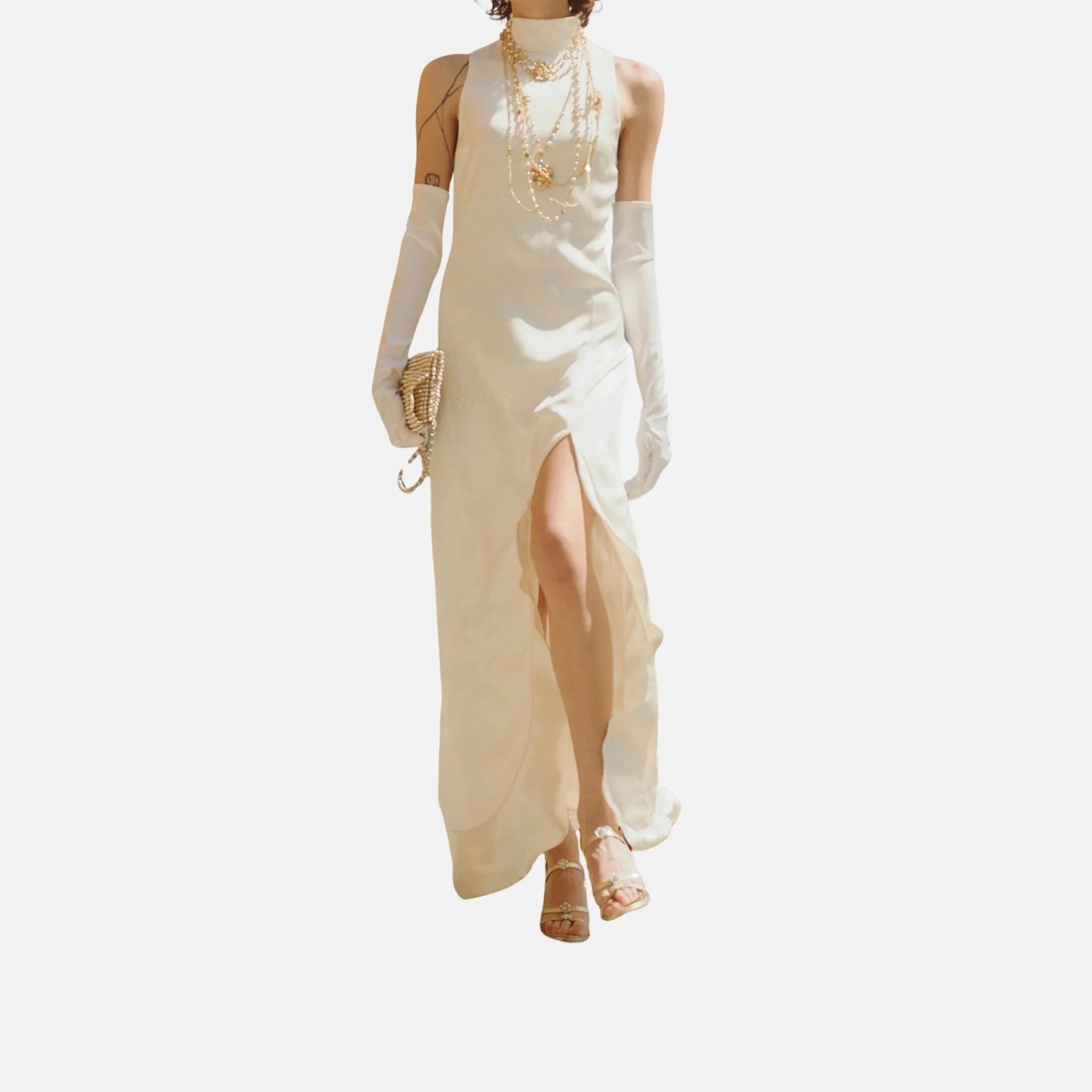 Chanel Long Dress in Silk