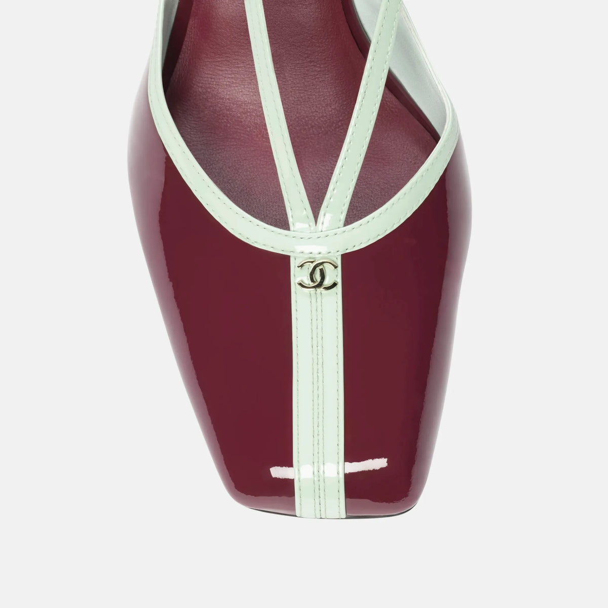 Mary Janes in Patent Calfskin