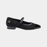 Chanel Mary Janes Suede Kidskin Lambskin Patent and Calfskin Black, Side