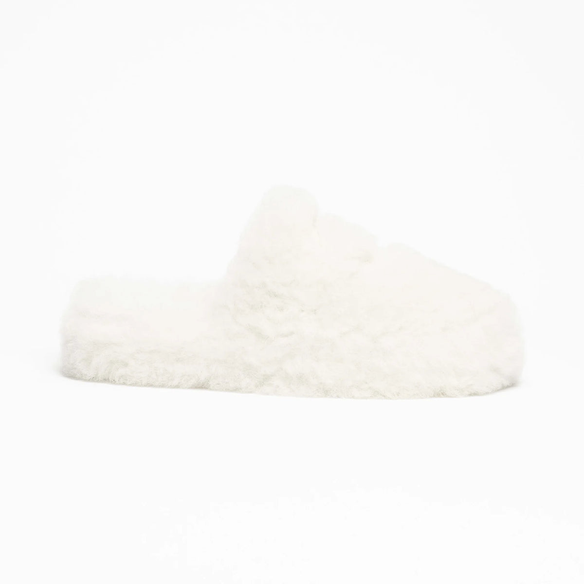 Mules Shearling Lambskin — White