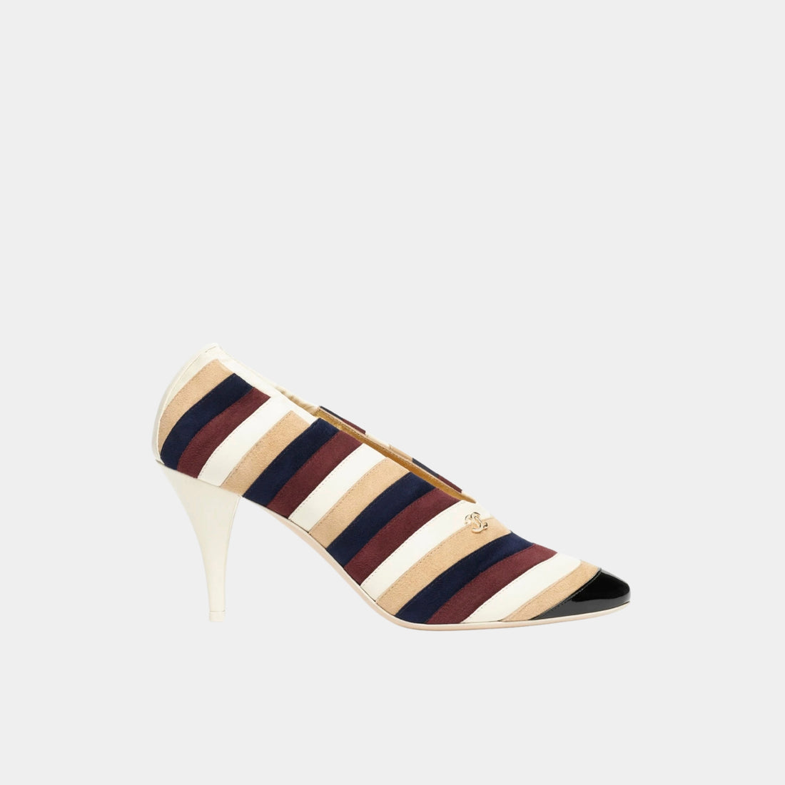Pumps Suede Kidskin Lambskin &amp; Patent Calfskin Multicolour