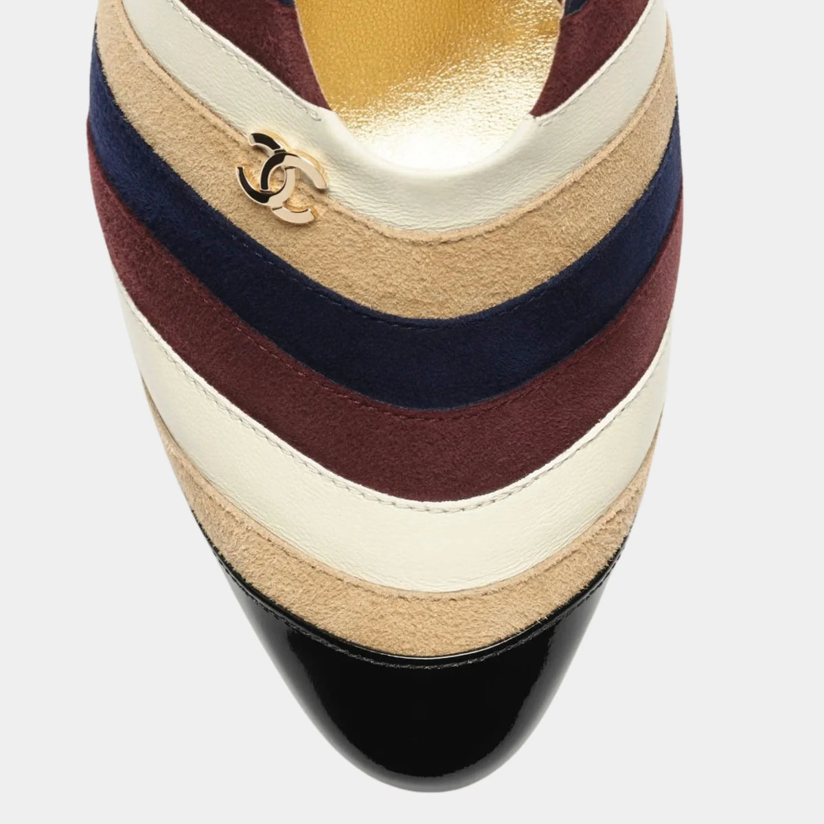Pumps Suede Kidskin Lambskin &amp; Patent Calfskin Multicolour
