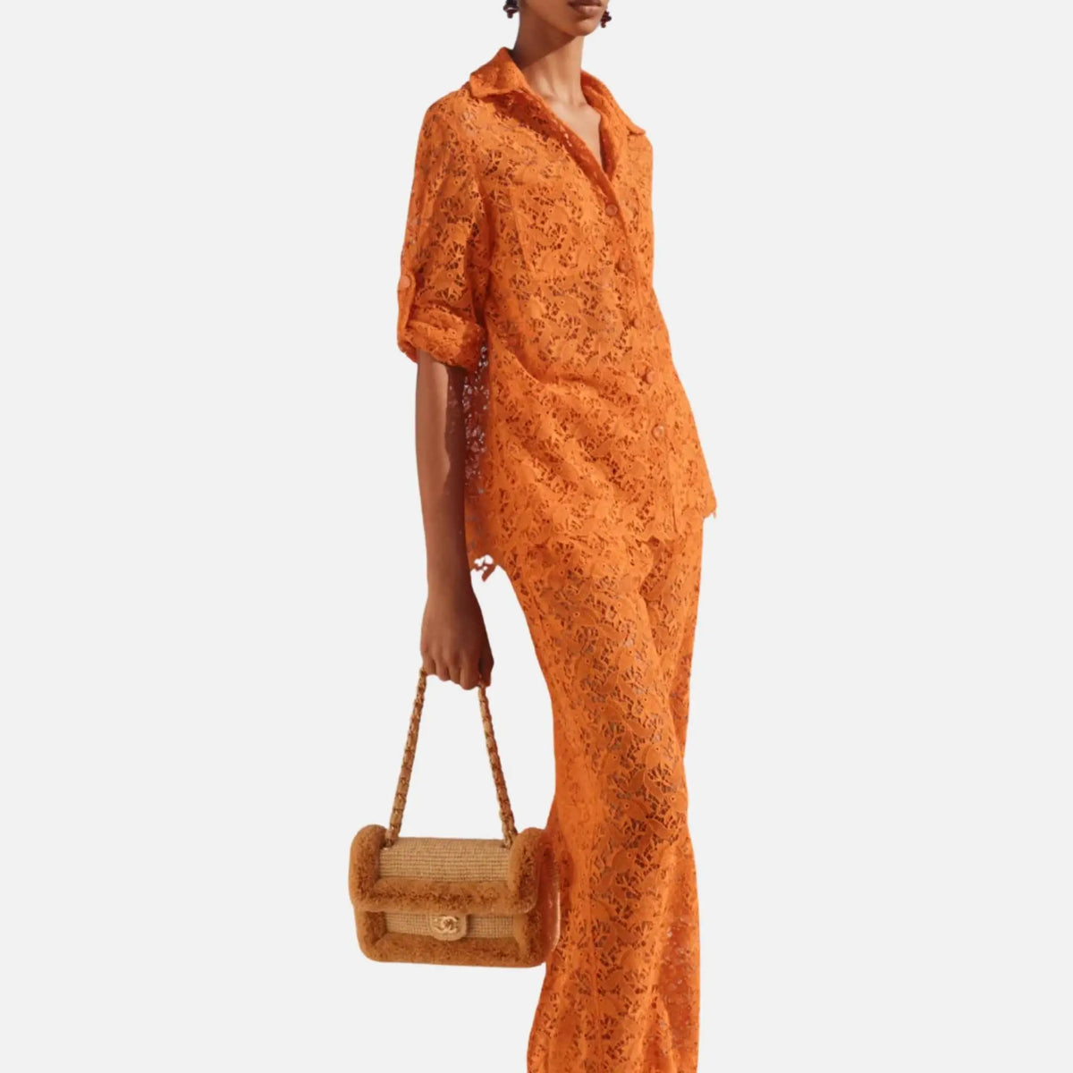 Shirt Cotton Orange
