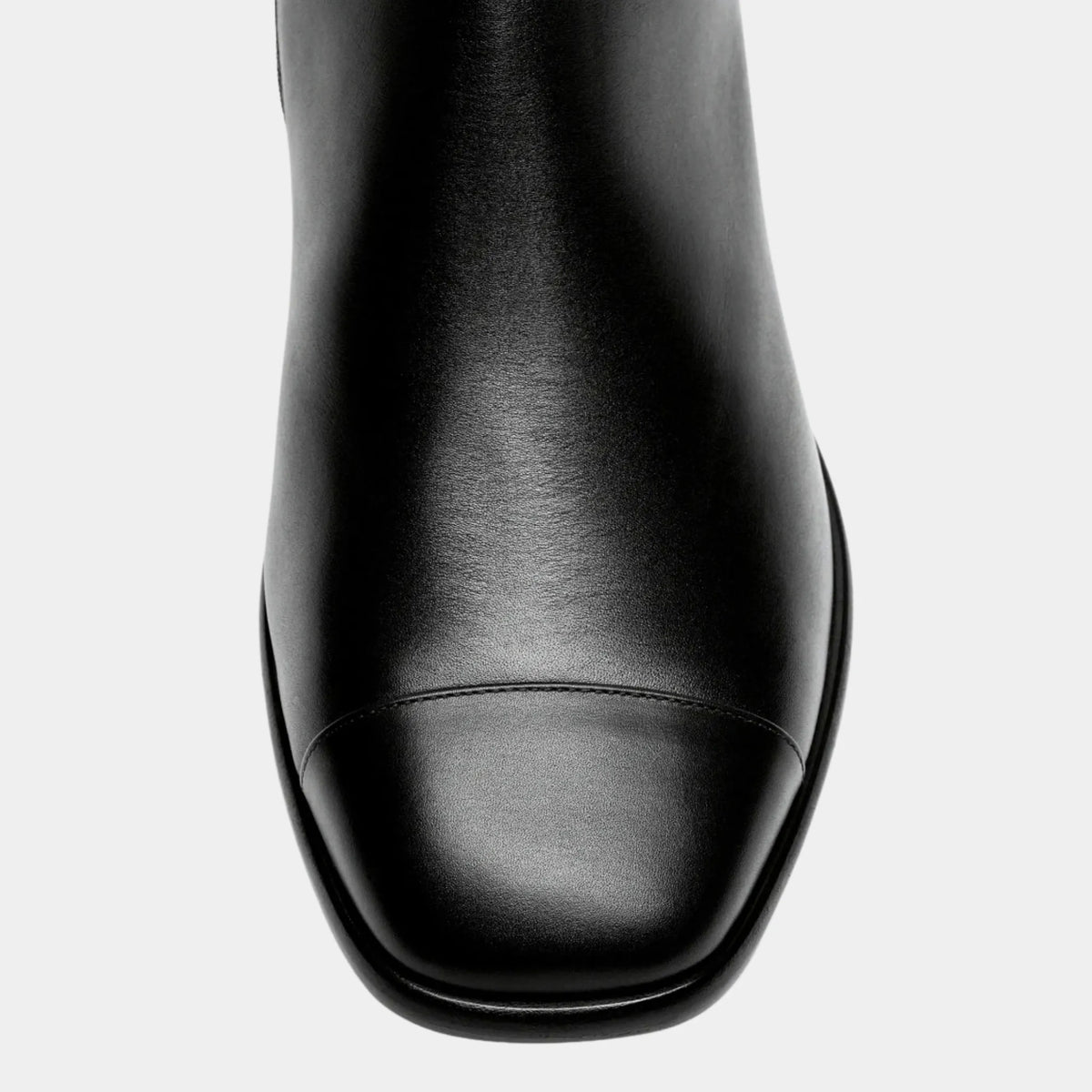 Short Boots Calfskin Black