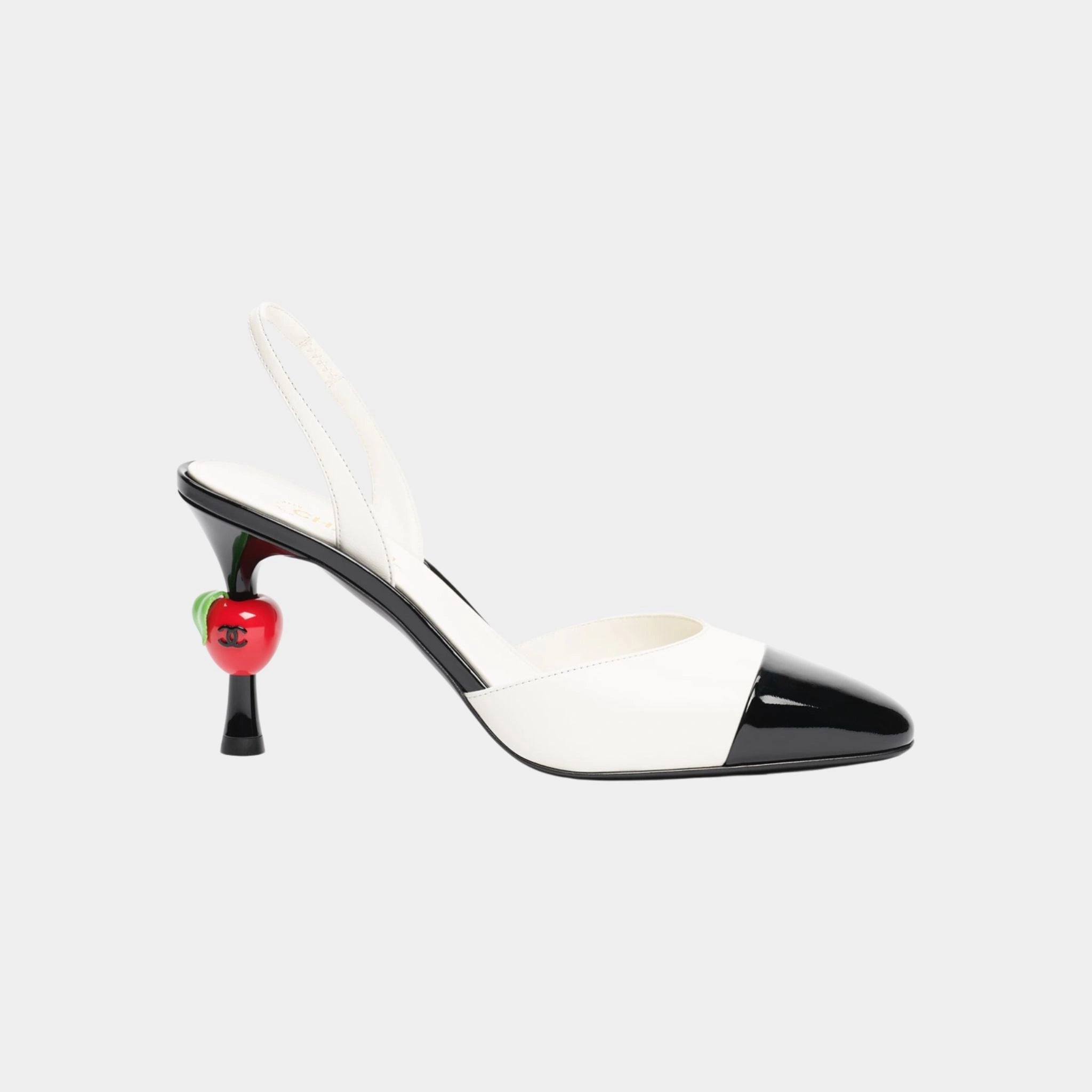 Slingbacks Lambskin &amp; Patent Calfskin