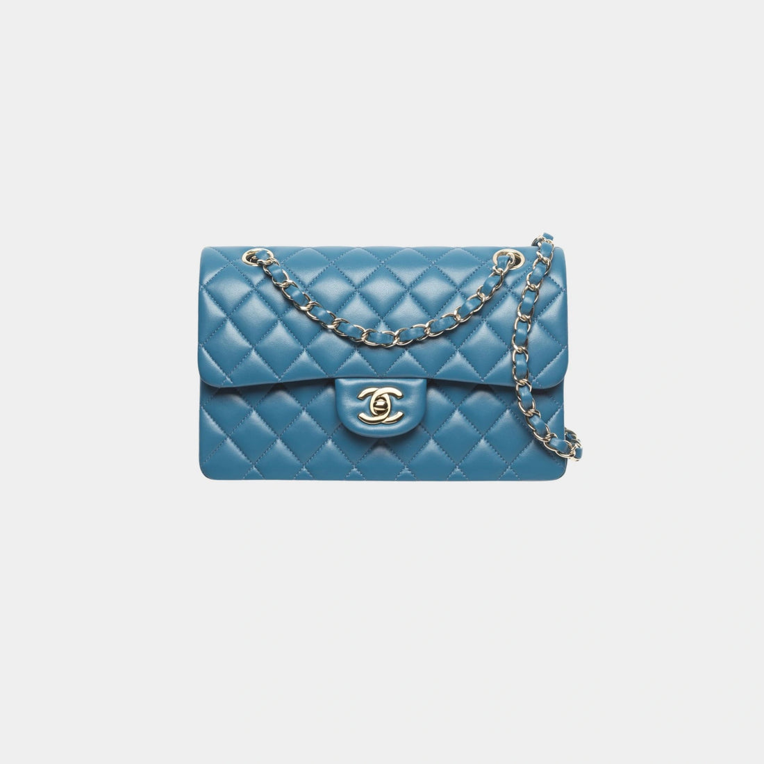 Chanel Small Hobo Bag Calfskin & Gold-Tone Metal Black