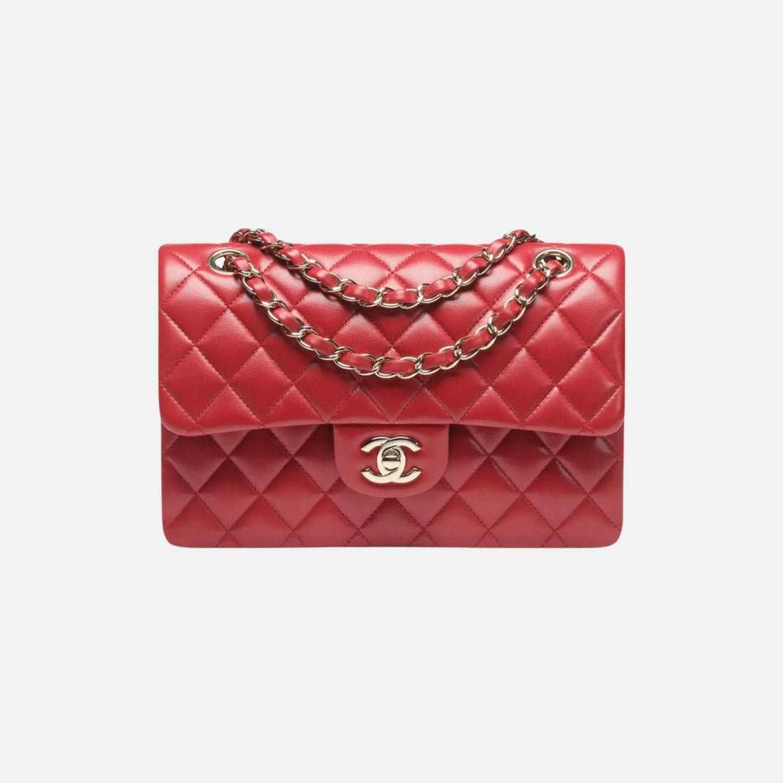 Chanel Small Classic Handbag in Lambskin