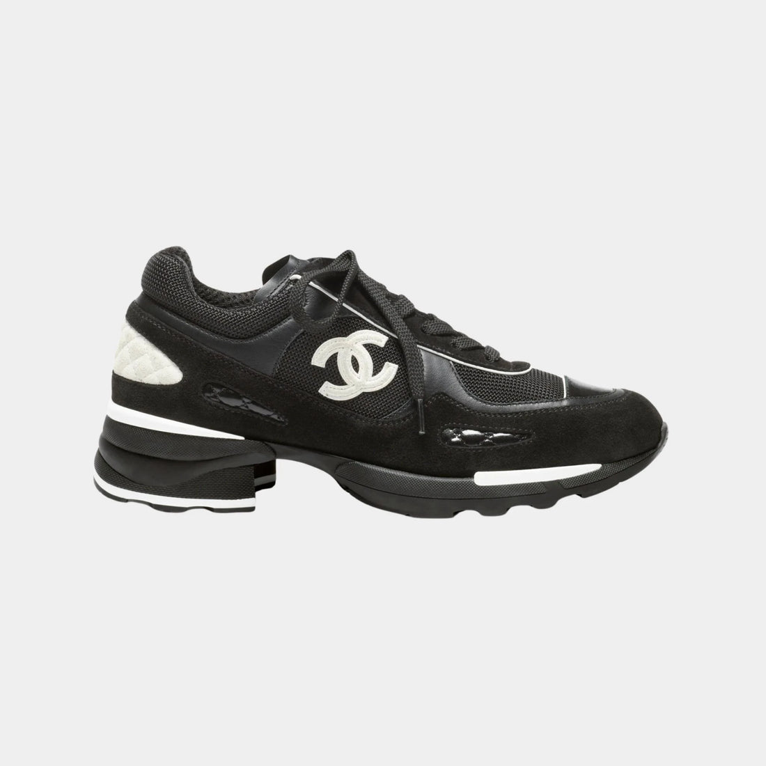 Sneakers Mixed Fibers Suede Calfskin & Calfskin