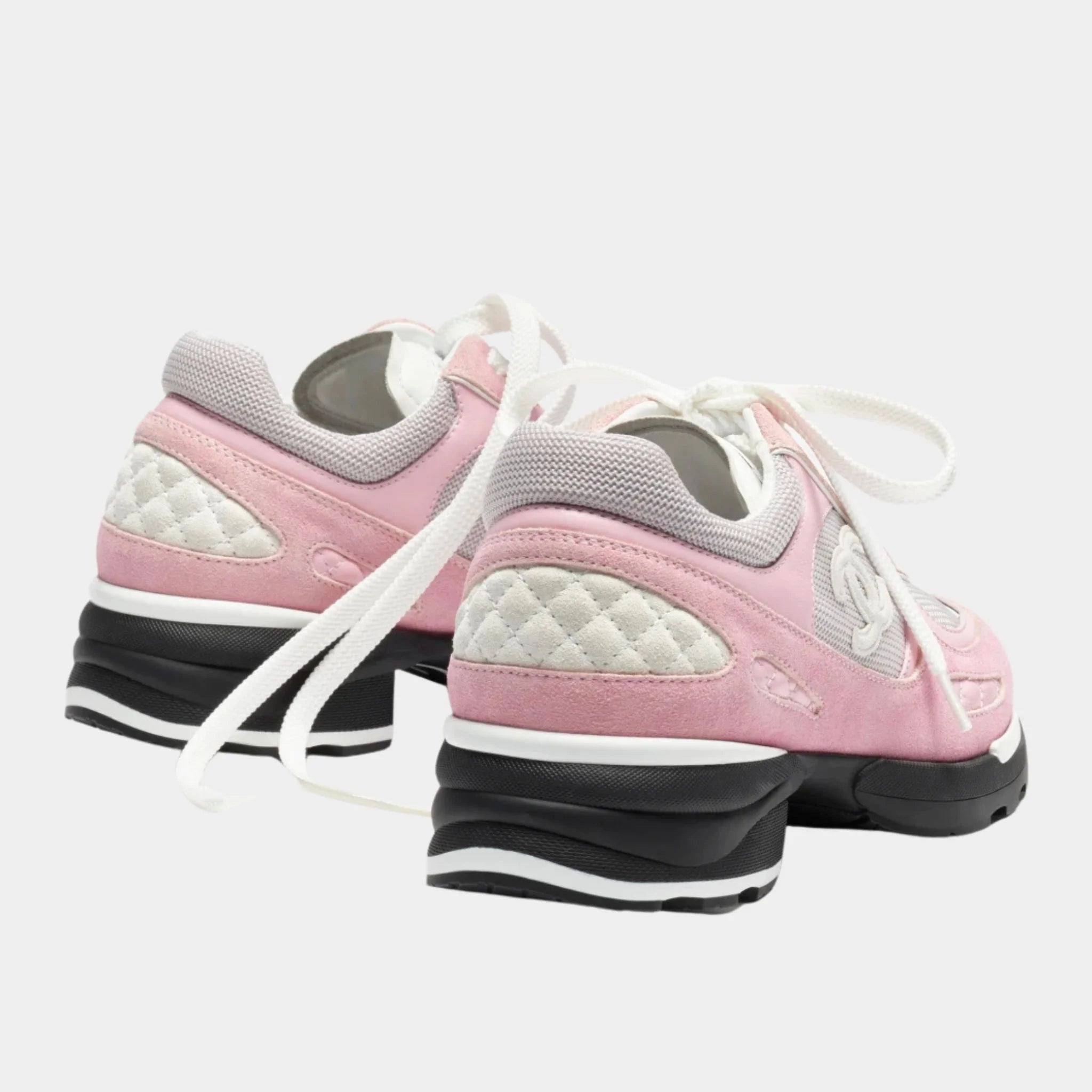 Sneakers Mixed Fibers Suede Calfskin &amp; Calfskin