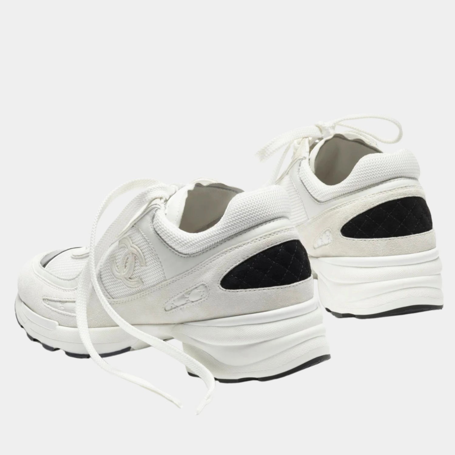 Sneakers Mixed Fibers Suede Calfskin &amp; Calfskin