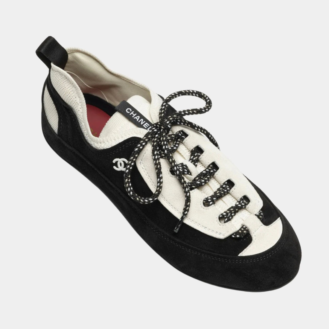 Chanel Sneakers Lamb & mixed fibers White