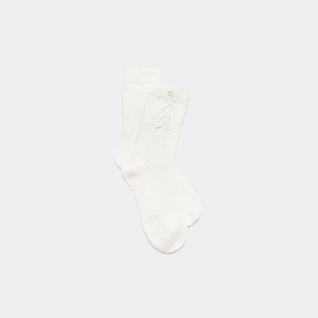 Chanel Socks Cashmere White, front
