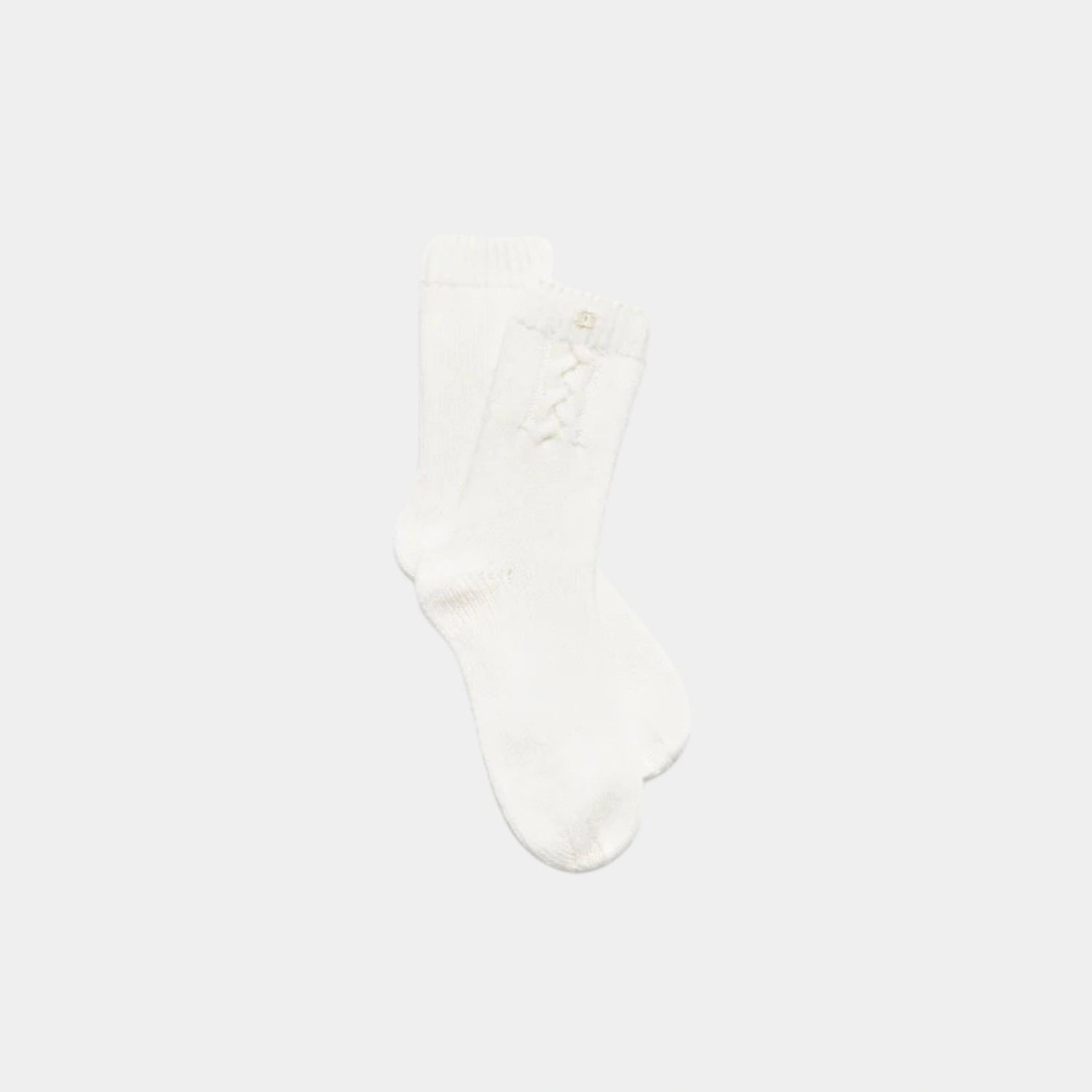 Chanel Socks Cashmere White, front