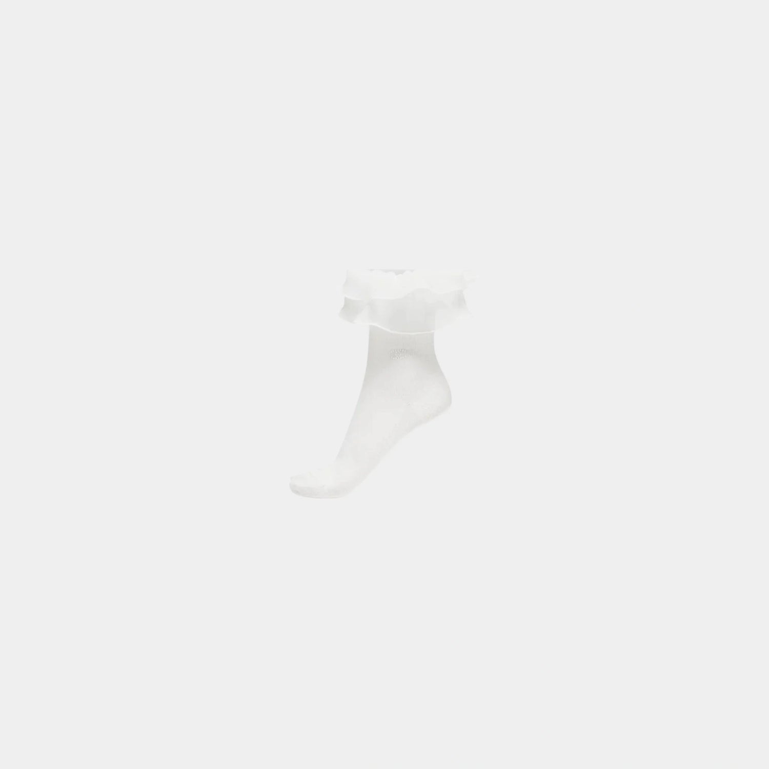Chanel Socks Silk &amp; cotton White, fron