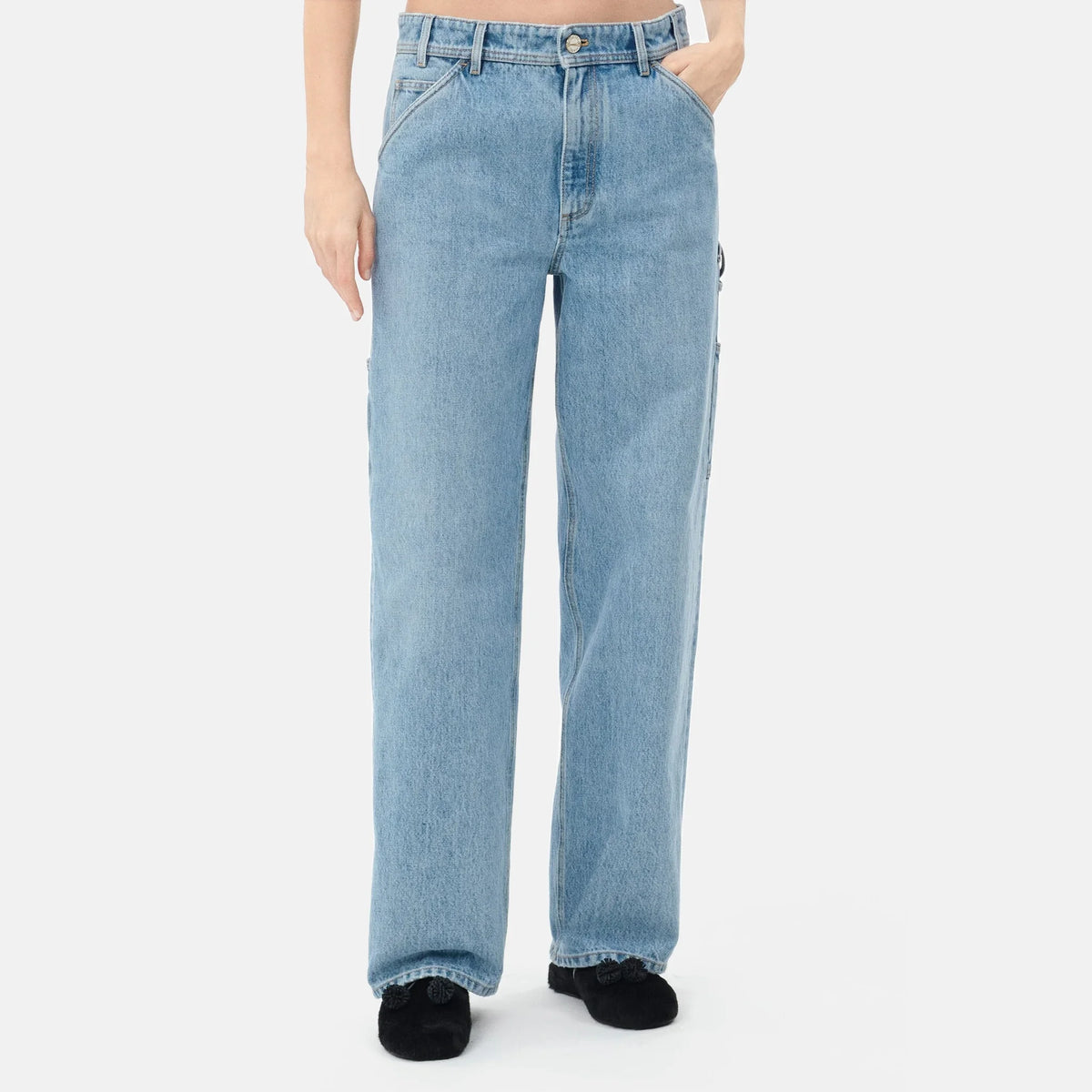 Straight Jeans in Denim