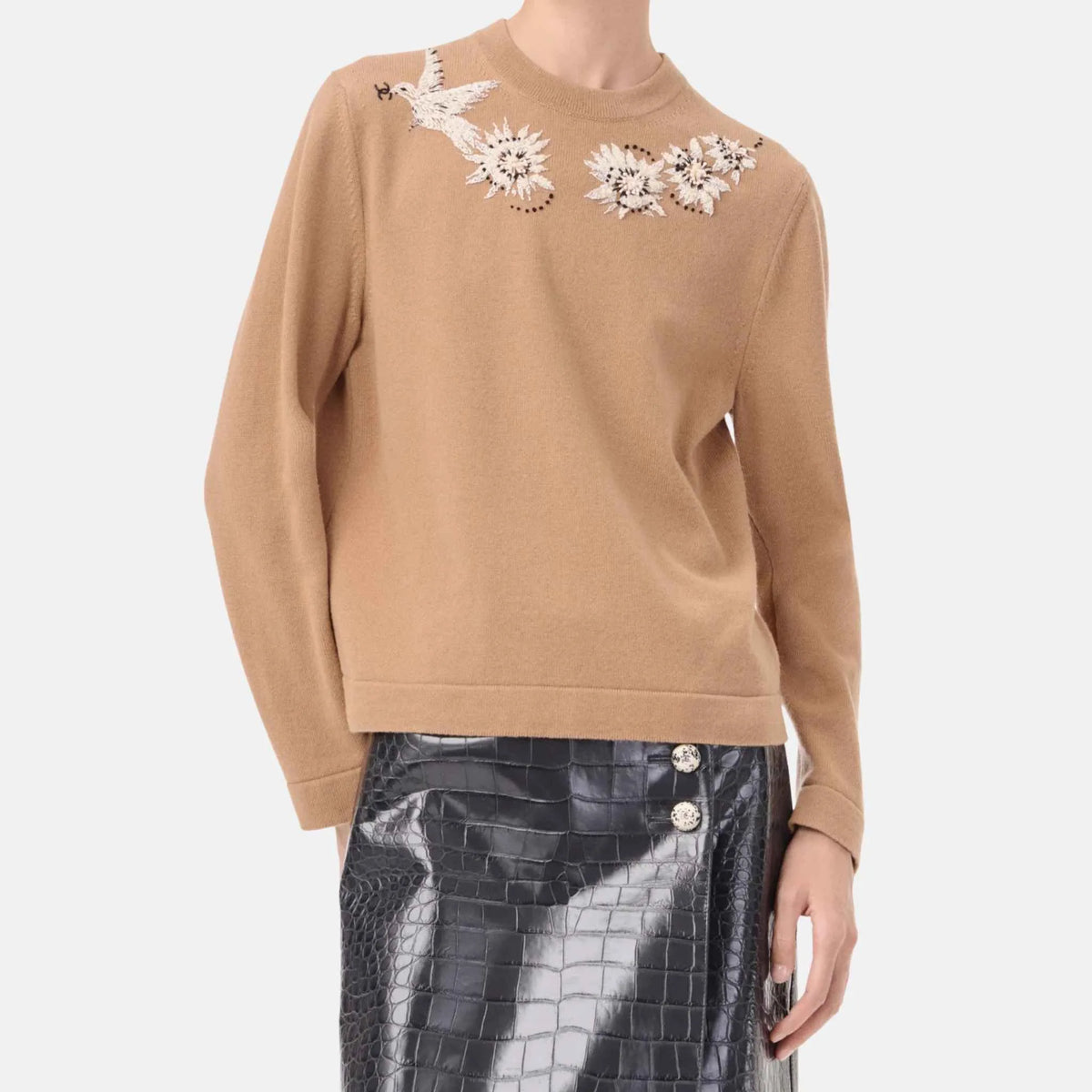 Sweater Cashmere in Brown