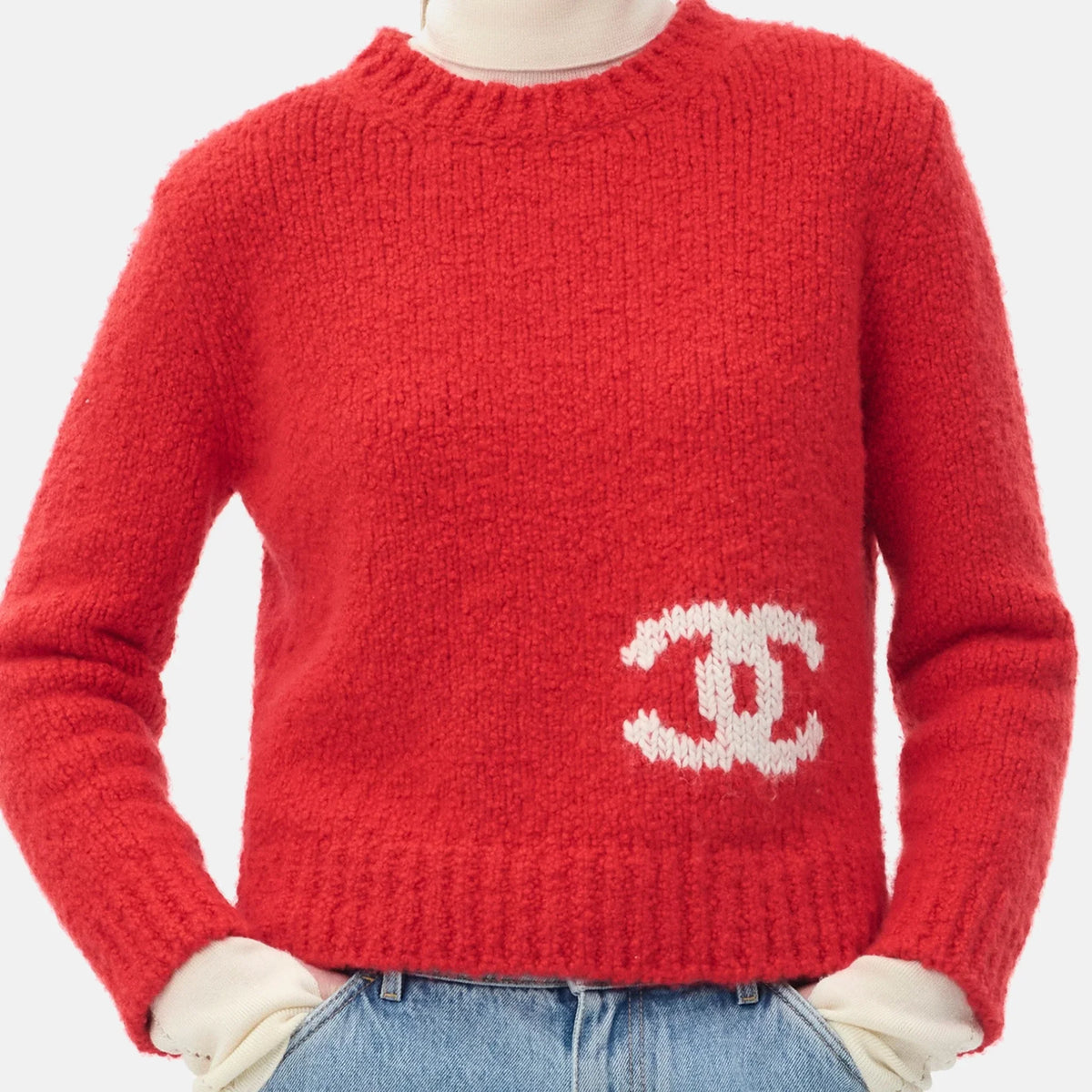 Sweater Cashmere in Red