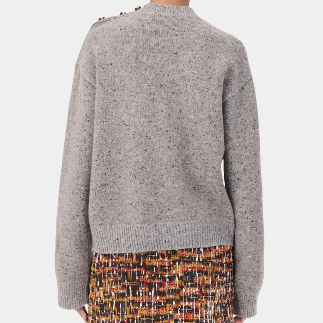 Sweater Wool & Cashmere in Grey