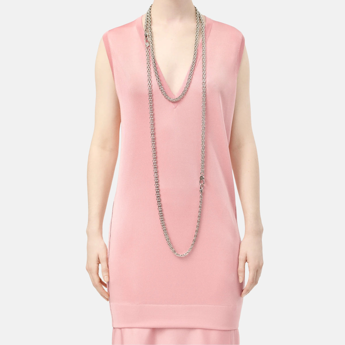Top Silk in Pink